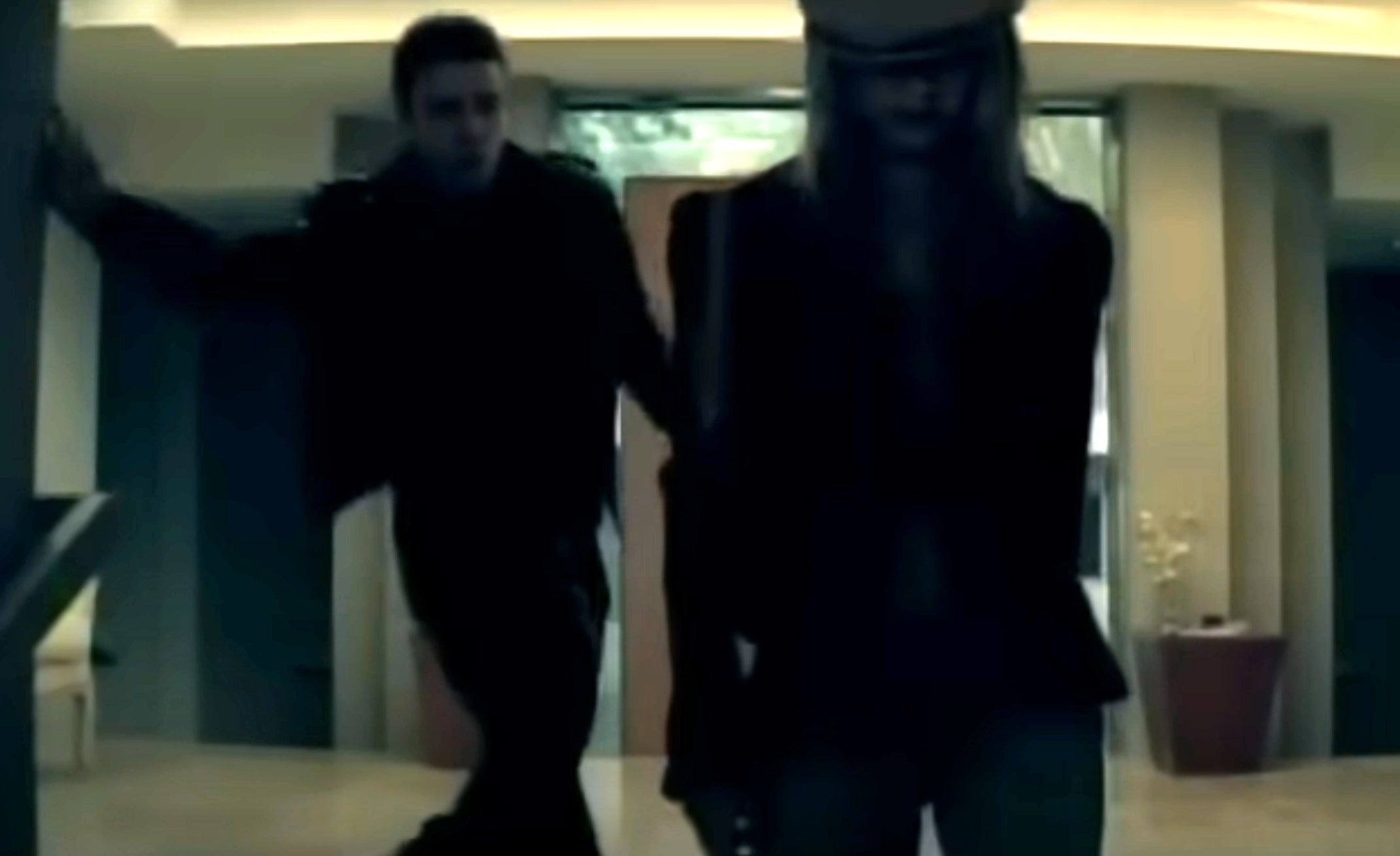 Screenshot from the &quot;Cry Me a River&quot; video