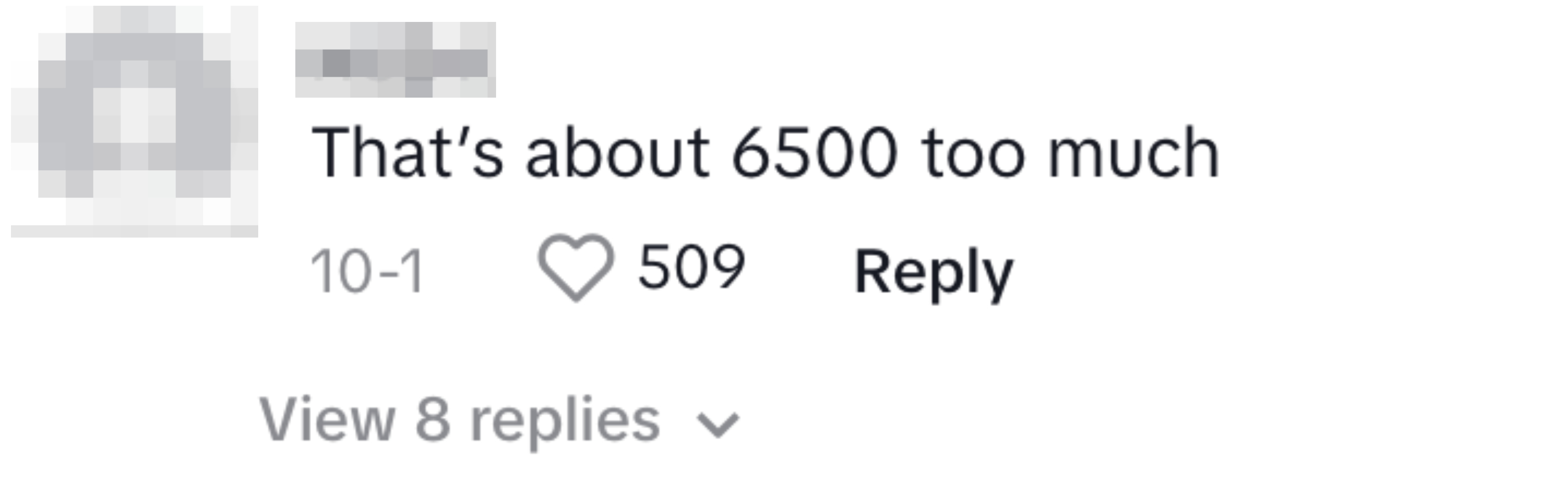 a screenshot of a comment on a emmy&#x27;s tiktok video