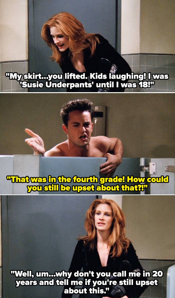julia in a scene with matthew in the bathroom