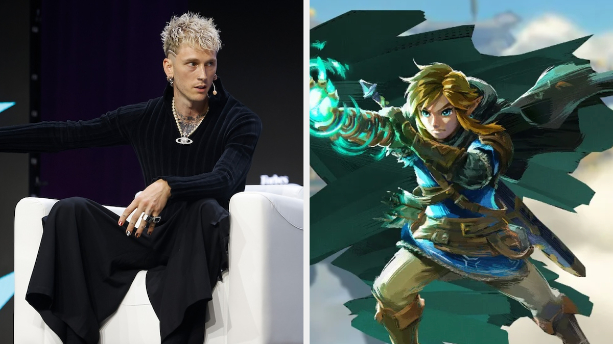 Machine Gun Kelly Wants Lead Role of Link in New 'Legend of Zelda' Movie
