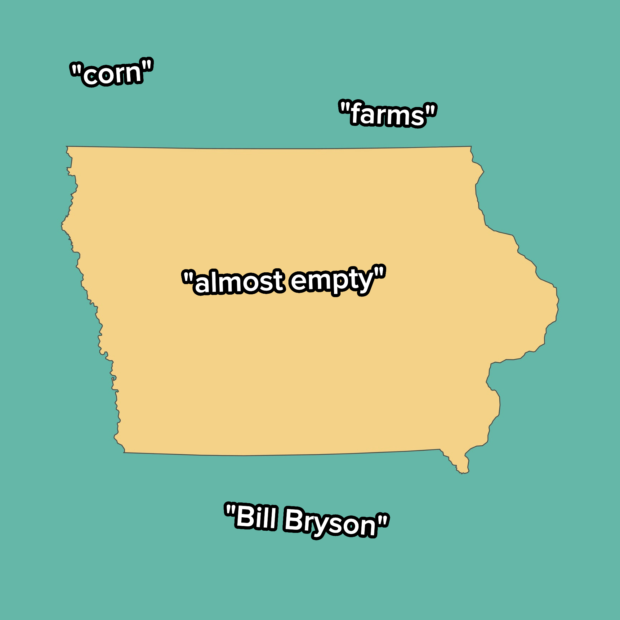Iowa outline