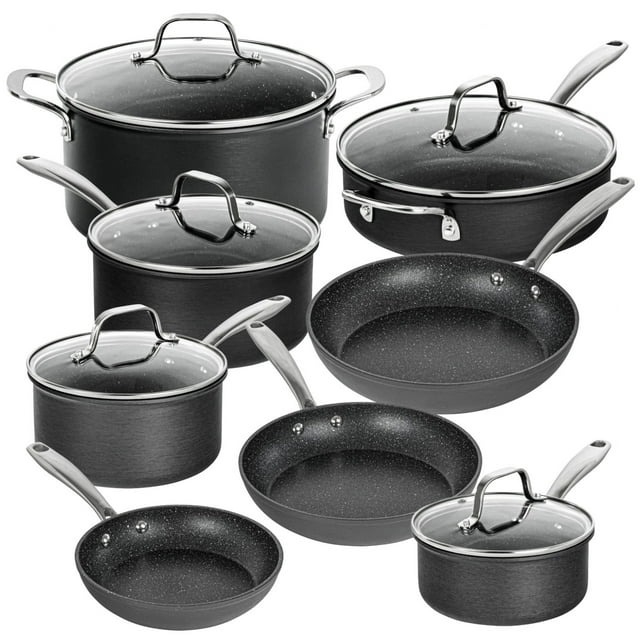 the full set of cookware