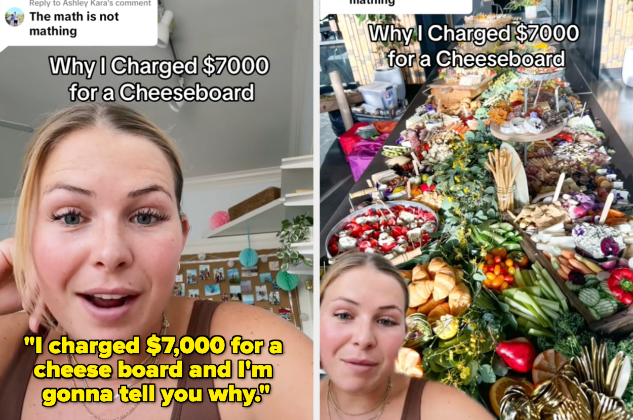 "I Charged 7,000 For A Cheese Board" This 22YearOld Is Defending
