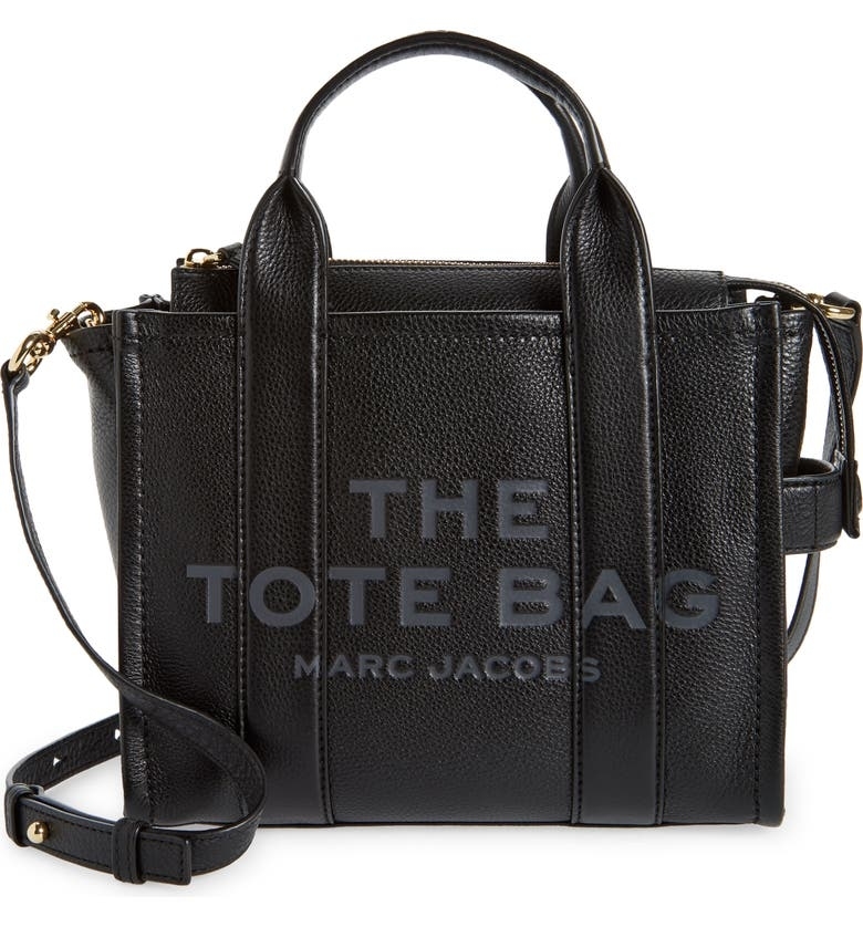 the tote bag in black