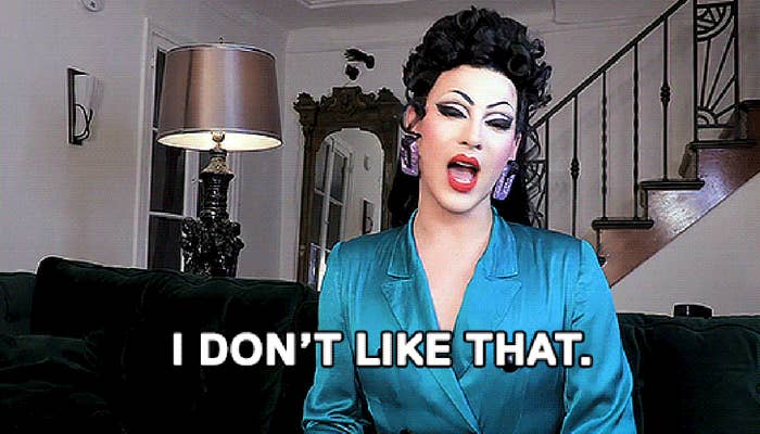 "I don't like that."