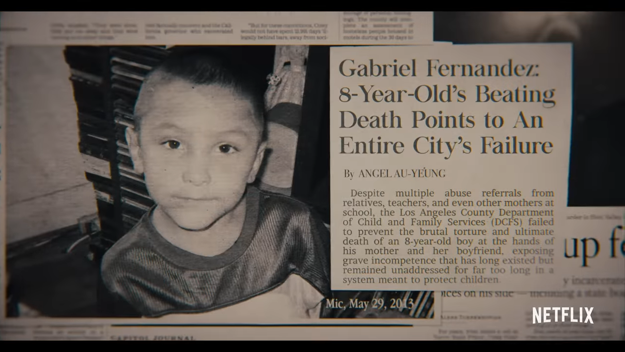 Screenshot from &quot;The Trials of Gabriel Fernandez&quot;