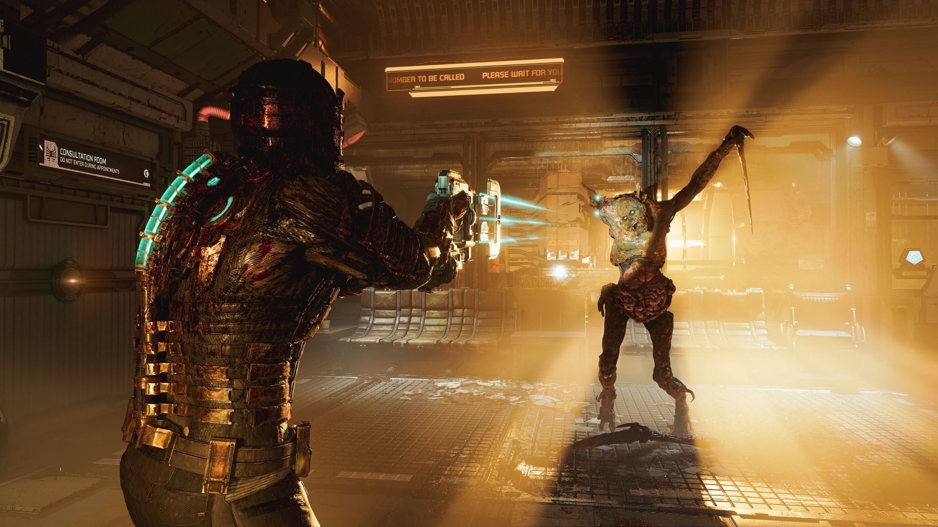 screengrab from the dead space game