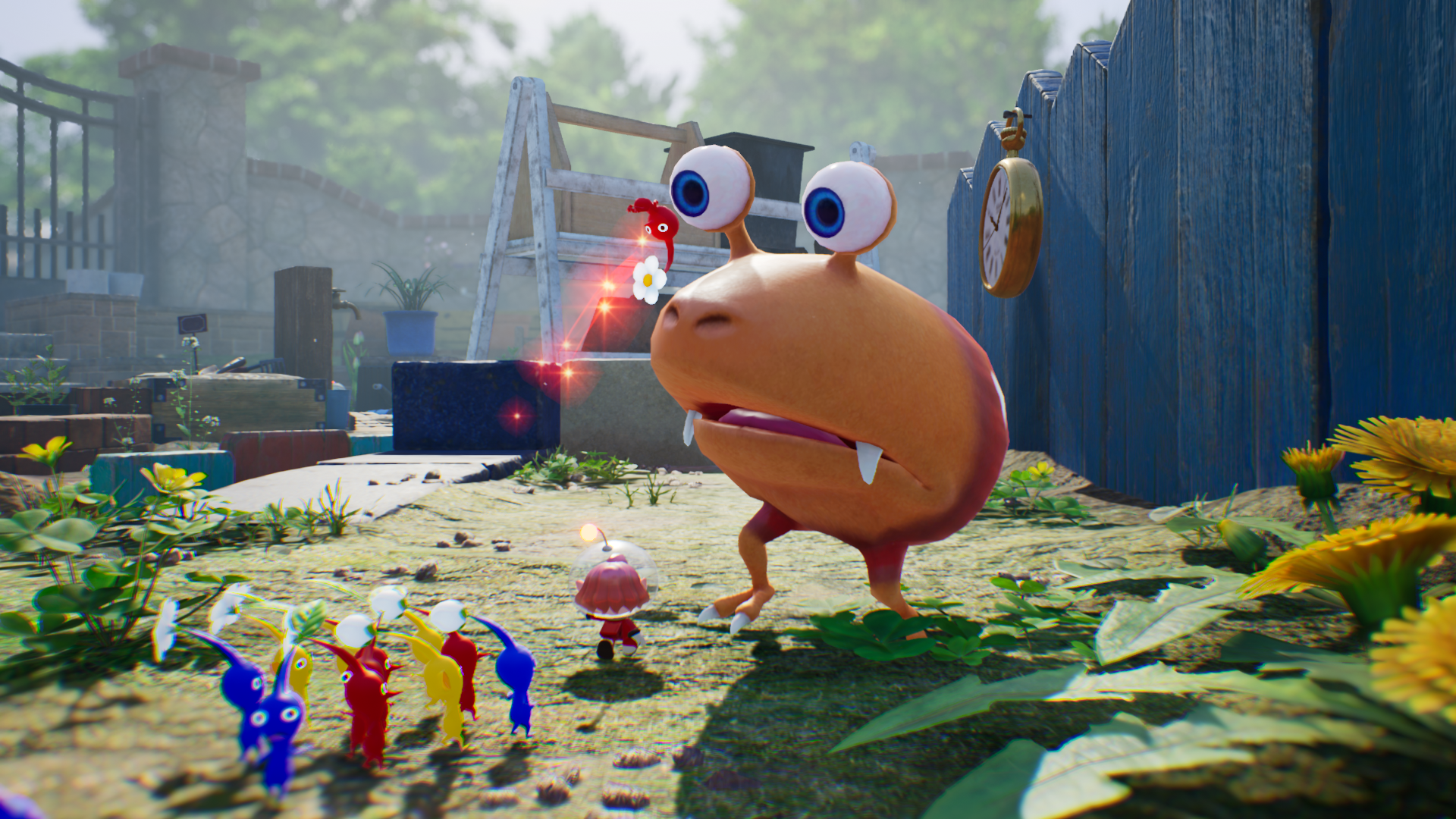 a screengrab for the pikmin 4 game for nintendo switch