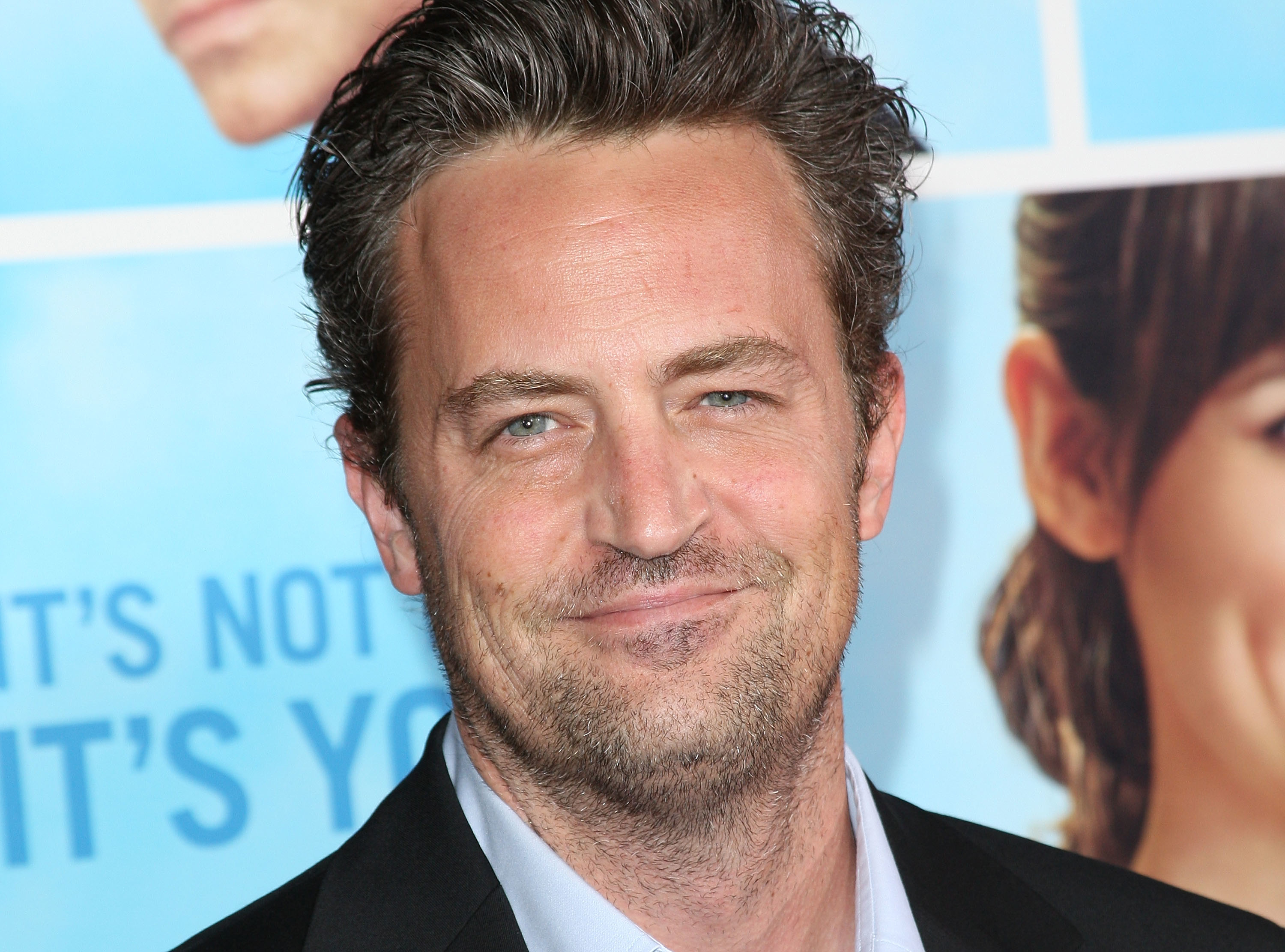 Closeup of Matthew Perry