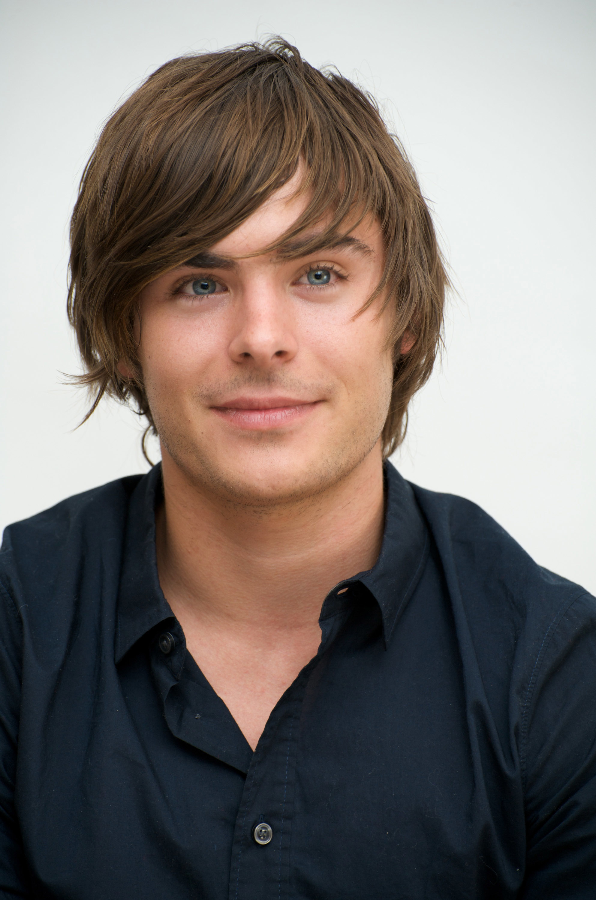 Closeup of a younger Zac Efron