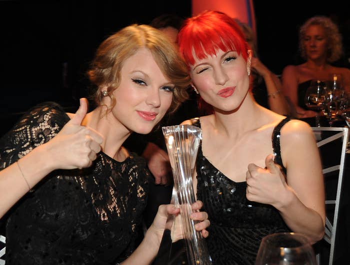 Taylor Swift and Hayley Williams