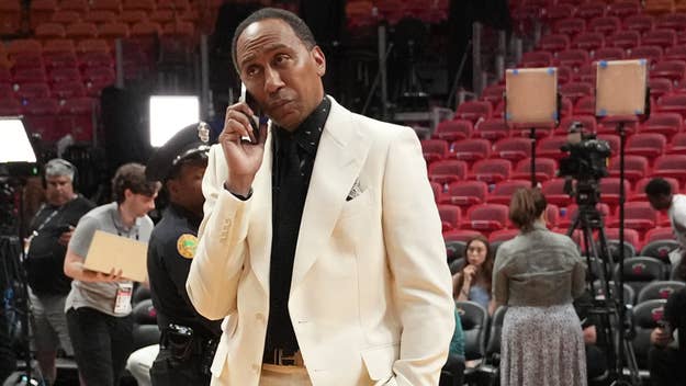 stephen a smith on the phone