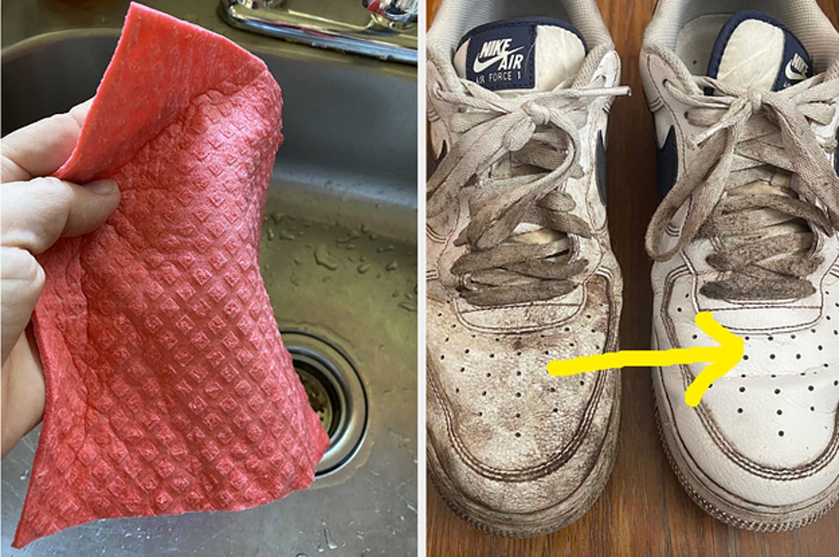 SneakERASERS in the wild. The easiest way to clean shoes is going big