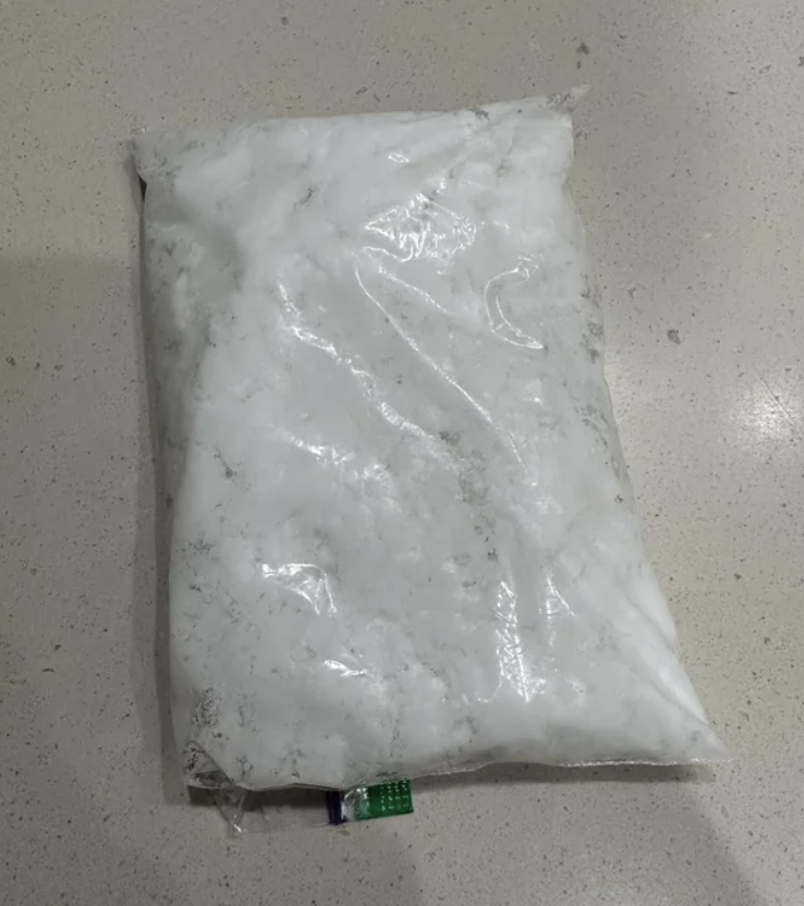 a bag of snow