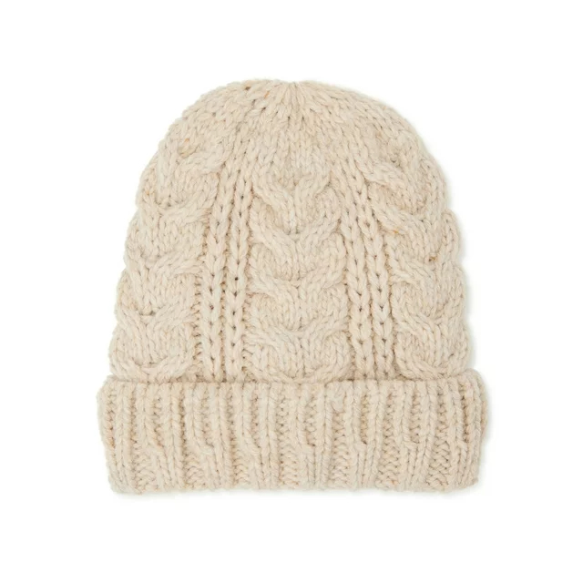 The hat in oatmeal heather