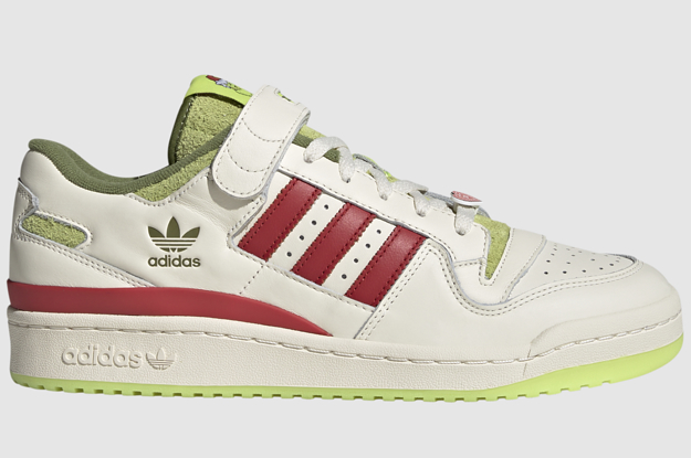 New 'Grinch' Adidas Forums Are Dropping for the Holiday Season