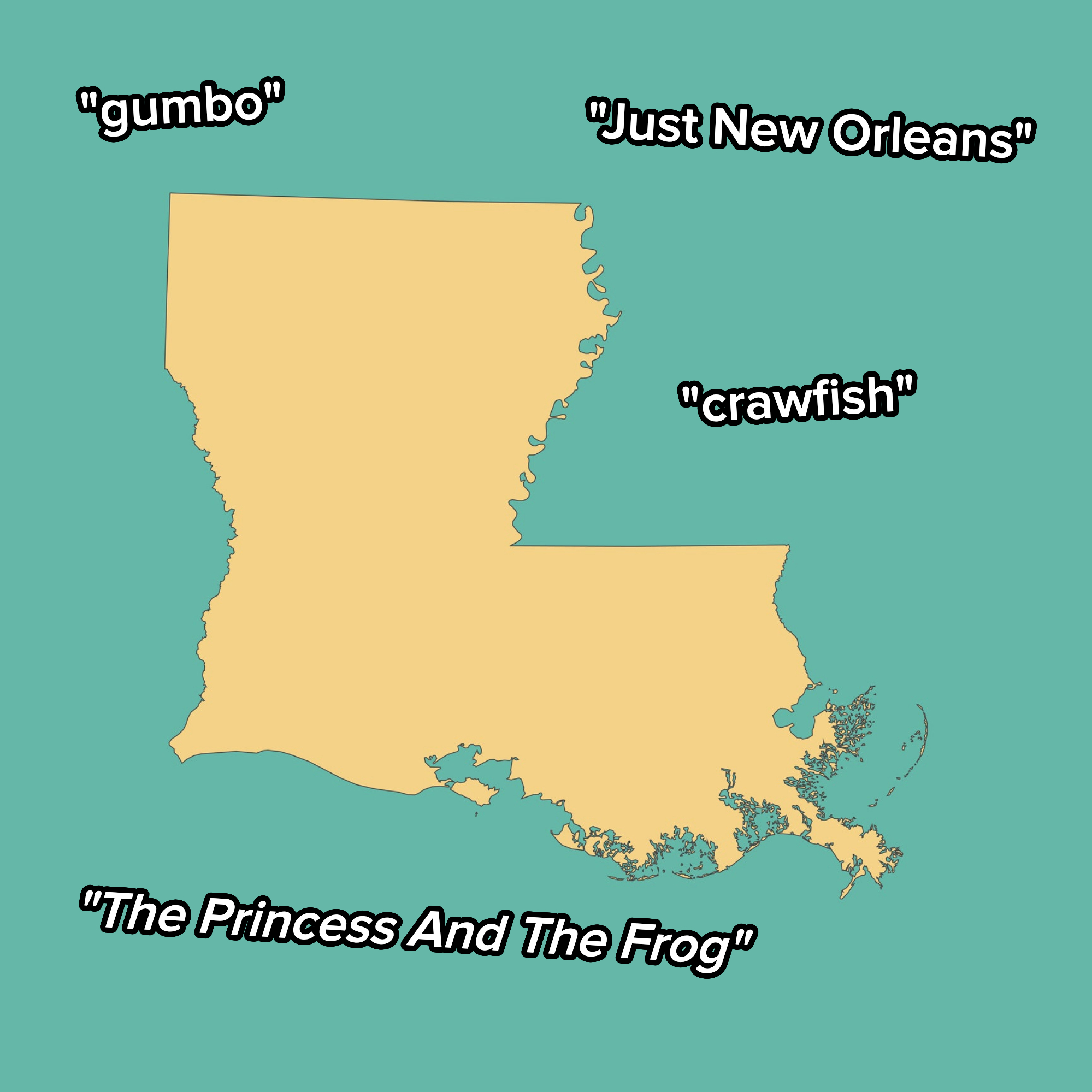 Louisiana outline