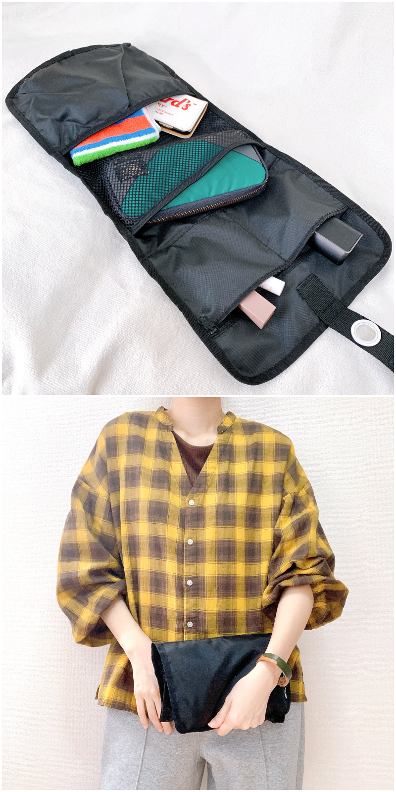 IKEA(イケア)のおすすめの便利グッズ「FODERSKOPA フォデルスコーパ ケーブルオーガナイザーバッグ」