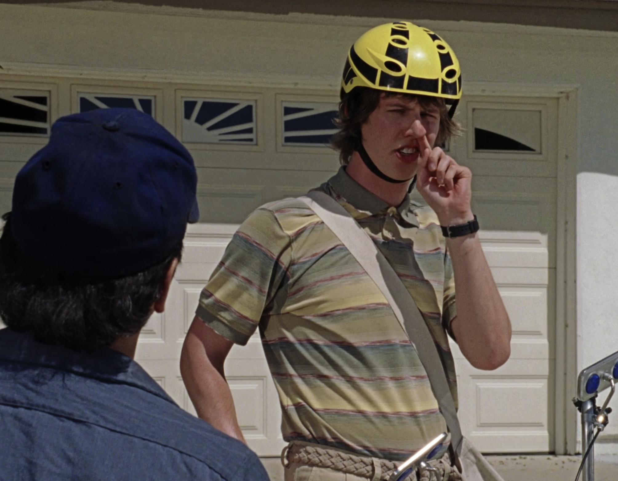 Jon Heder as Clark in &quot;The Benchwarmers&quot; is picking his nose