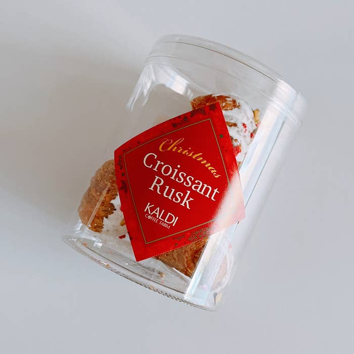 KALDI(カルディ)のおすすめ「クリスマス クロワッサンラスク」