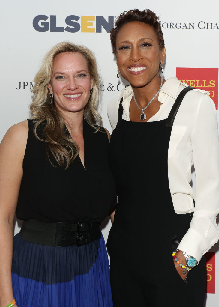 Robin Roberts and Amber Laign