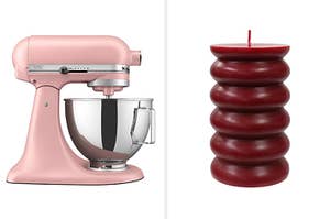 KitchenAid mixer versus tiered candle