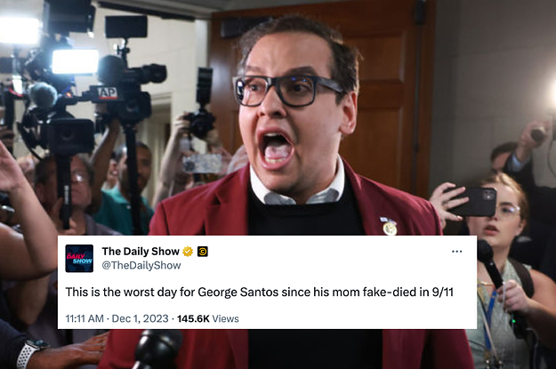 The Internet Is Losing It Over George Santos Being Expelled From Congress, And Here Are The Funniest Reactions