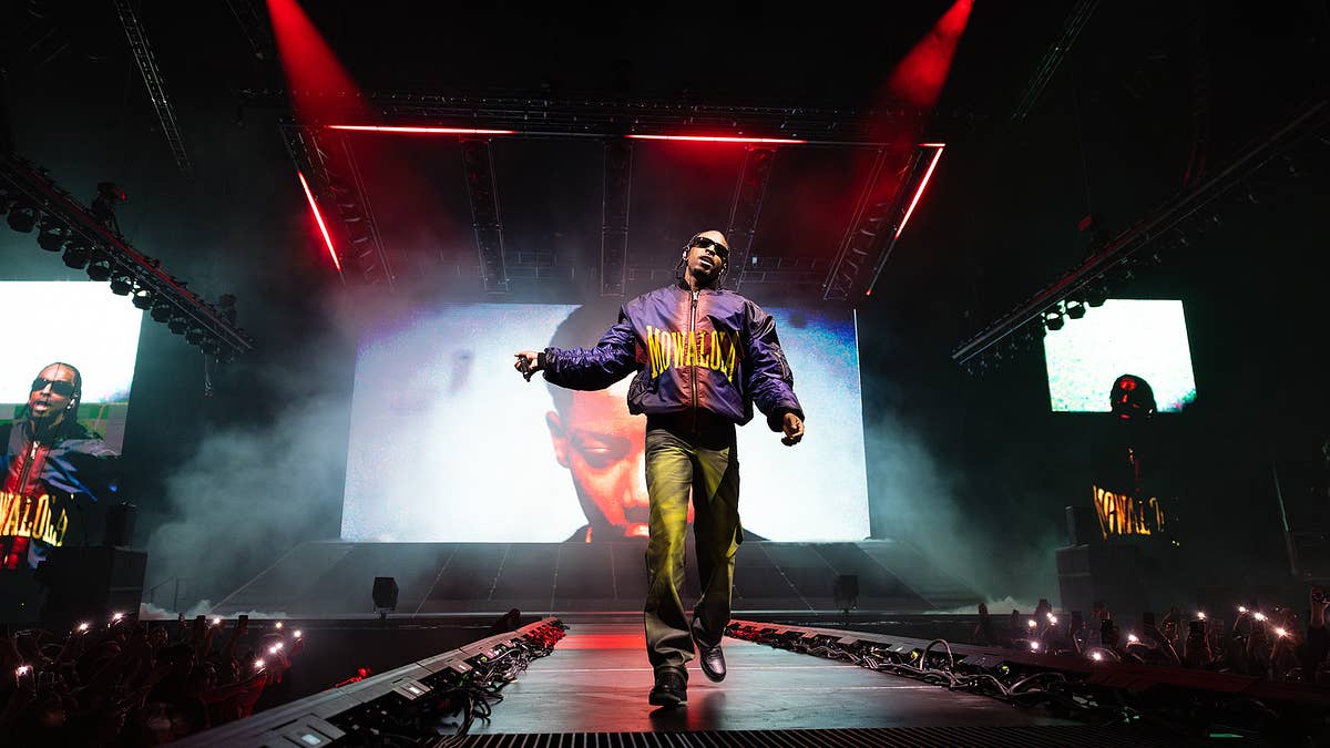 The rapper's triumphant tour was his first time performing outside North America.