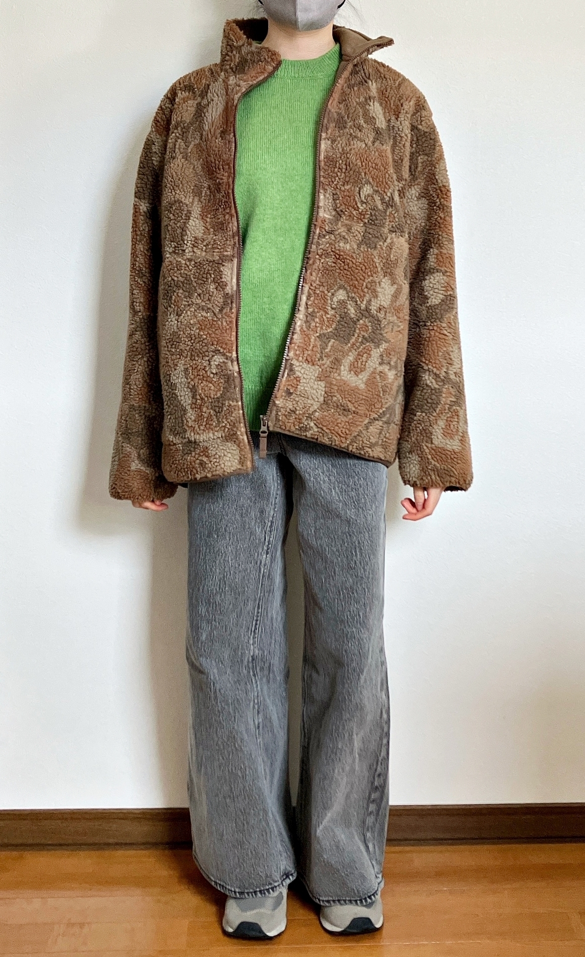 GU（ジーユー）のおすすめジャケット「ウィンドプルーフフリースジャケット（長袖）nowartt 1」