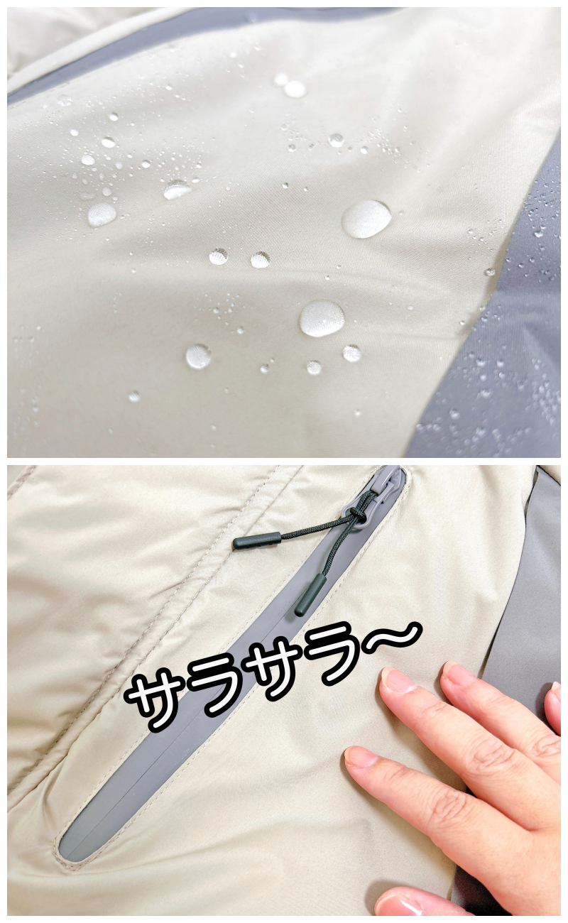 WORKMAN(ワークマン)のおすすめアウター「防風撥水ストレッチウォームフーディーロング」