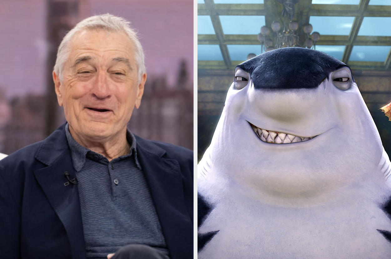 Side-by-side of Robert De Niro and Don Lino
