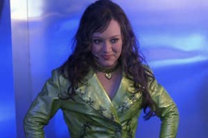 Hilary Duff as Isabella in the Lizzie Mcguire movie