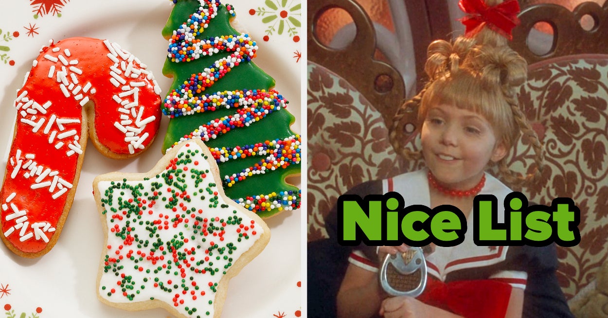 Food Quiz: Christmas Cookies Are You Naughty Or Nice