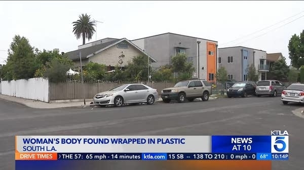 &quot;woman&#x27;s body found wrapped in plastic&quot;