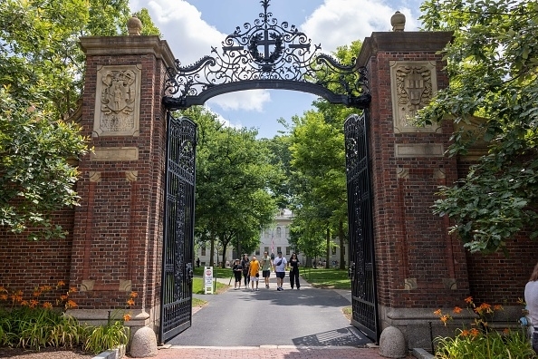 The gates of Harvard