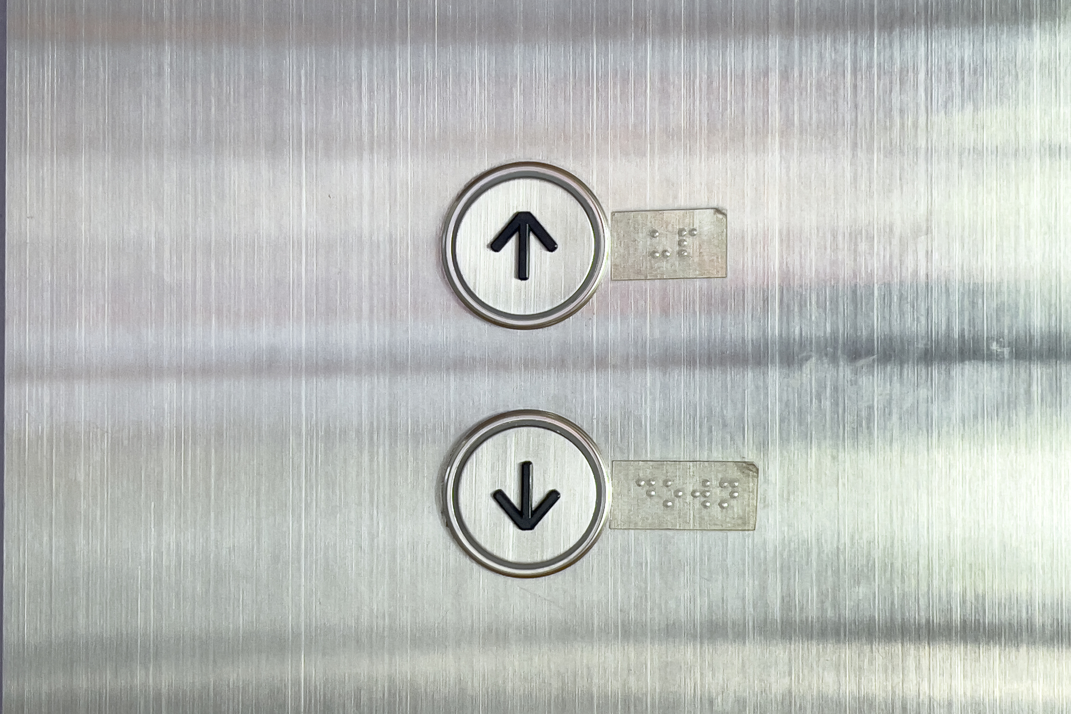 Buttons for an elevator