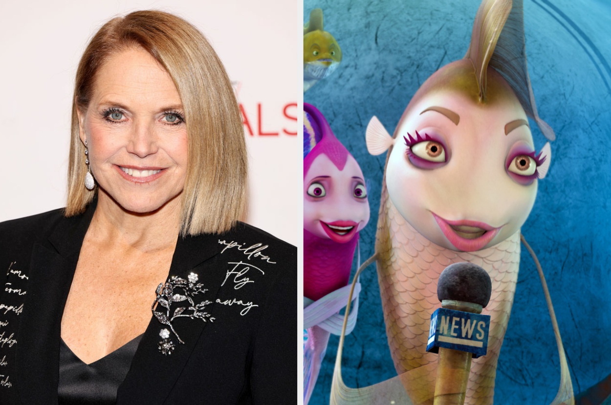 Side-by-side of Katie Couric and Katie