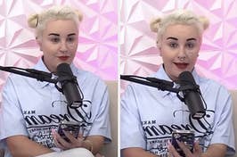 "I just wanted to post about that just to clear up that rumor as to why I have a new look. I feel a lot better now about myself."