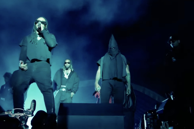 Kanye West Wears “Black Skinhead” Hood During ‘Vultures’ Livestream