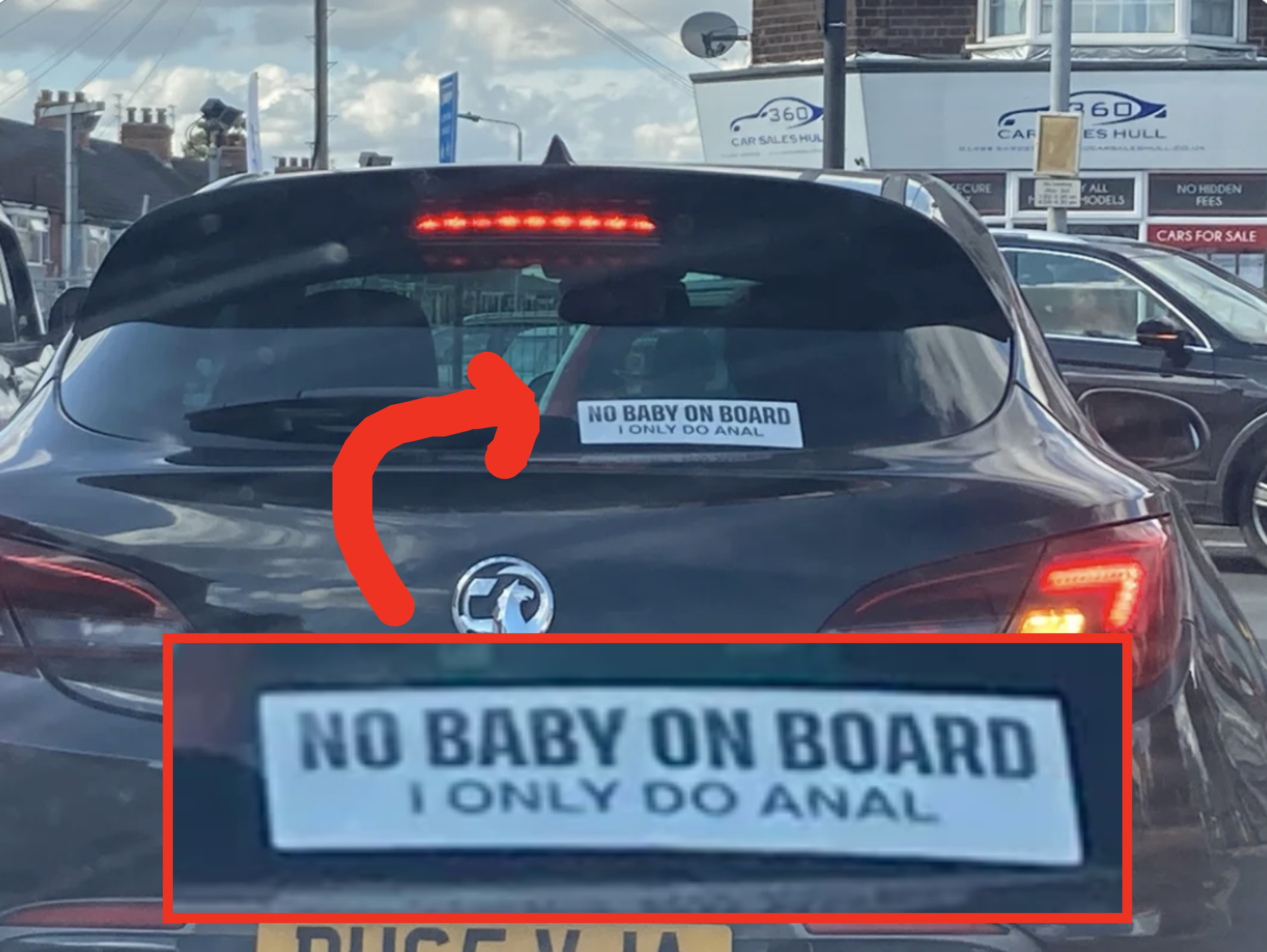 &quot;No baby on board. I only do anal&quot;