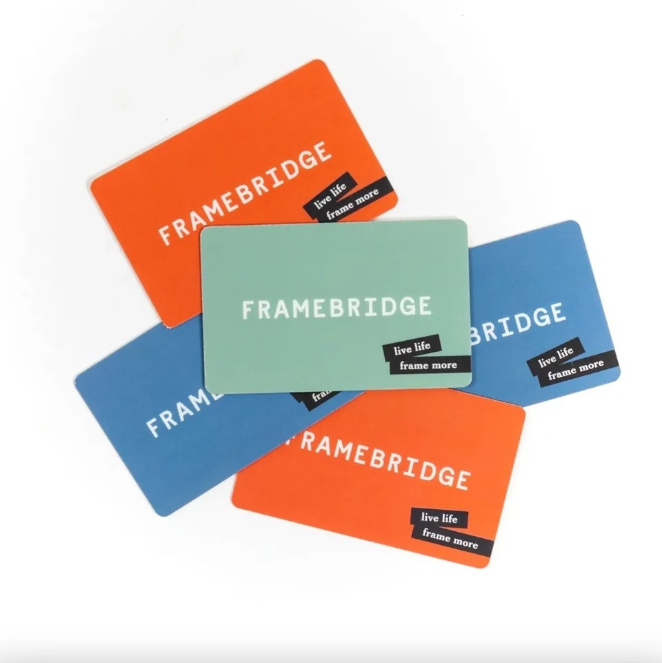 Photo of gift cards