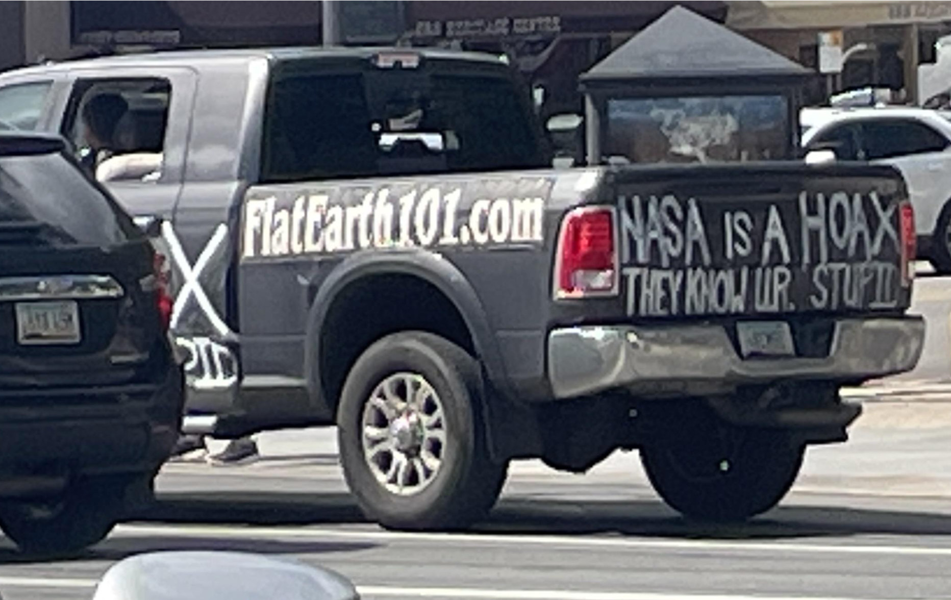 &quot;NASA is a hoax&quot;