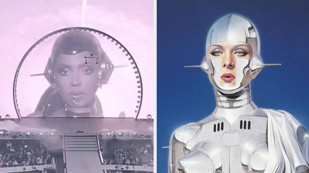 The renowned Japanese illustrator noticed resemblances between the singer's visuals and his own work.