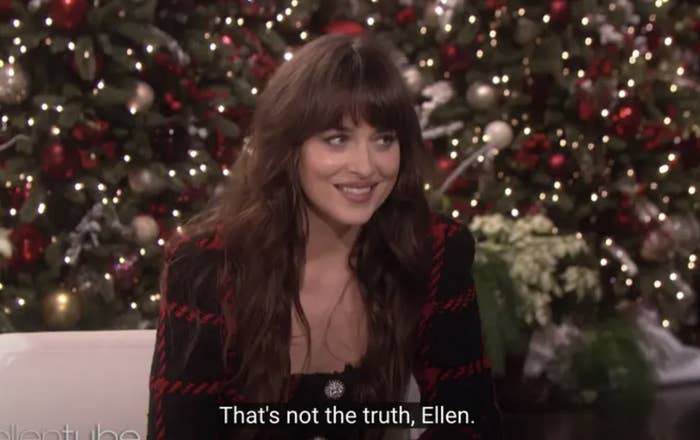 &quot;That&#x27;s not the truth, Ellen.&quot;