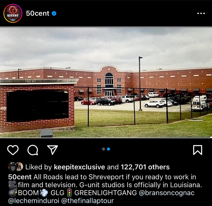 50 Cent Set To Open A G-Unit Film And TV Studio In Louisiana - AfroTech