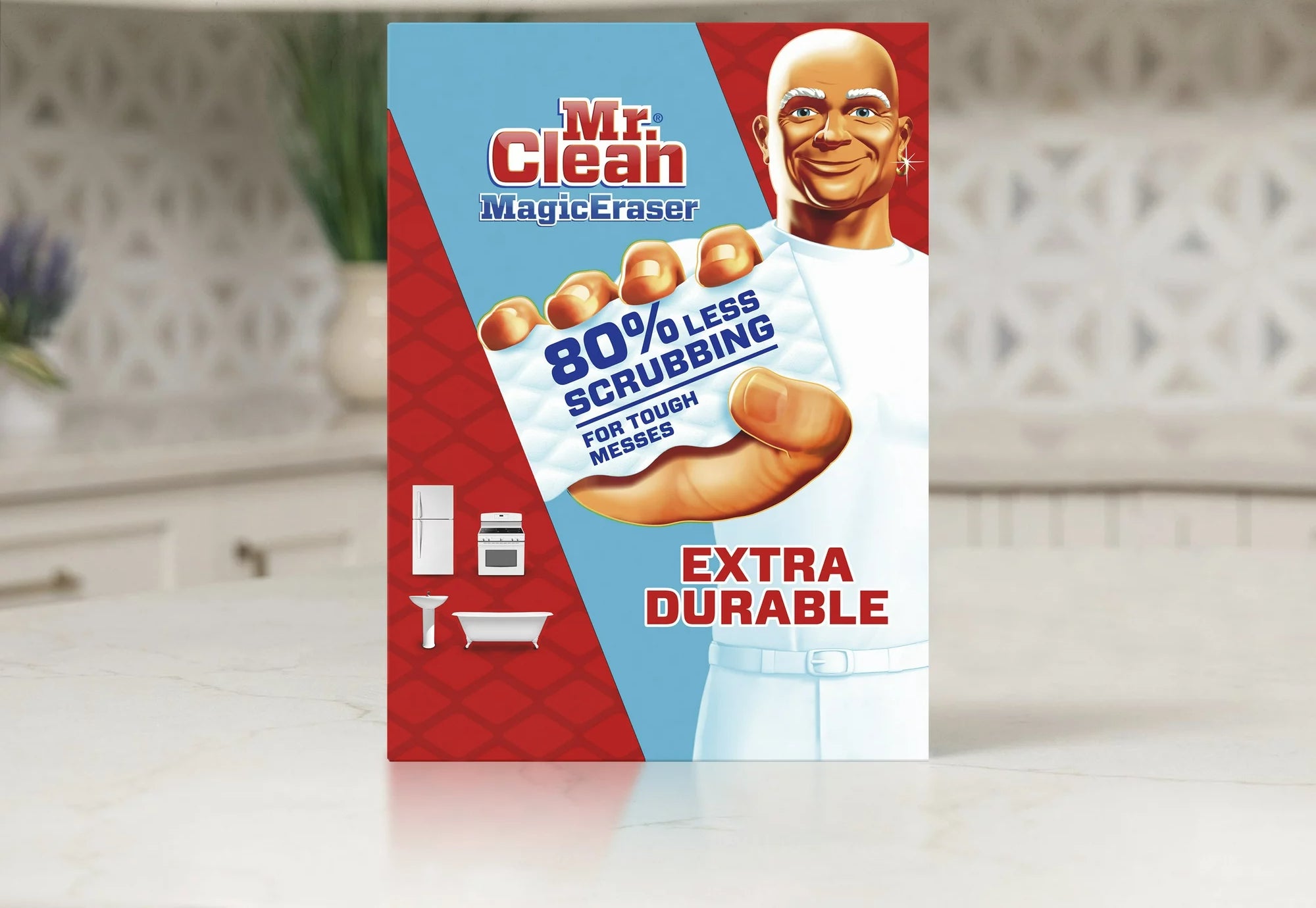 Mr. Clean durable eraser box