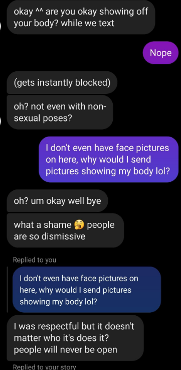 &quot;I was respectful but it doesn&#x27;t matter who it&#x27;s does it?&quot;