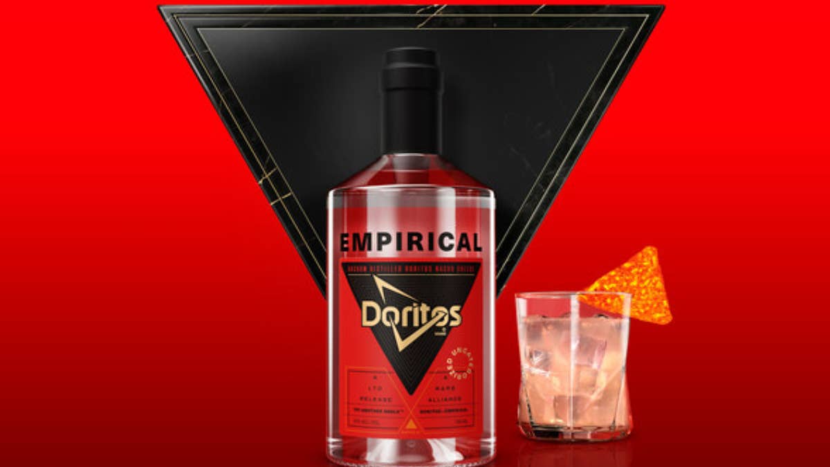 This limited edition spirit is said to offer that "iconic nacho cheese flavor in a bottle."