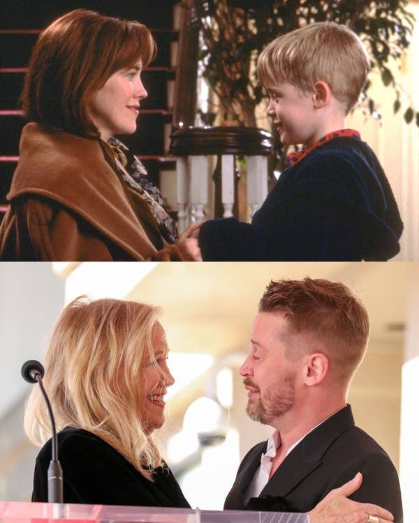 Catherine O&#x27;Hara and Macaulay Culkin