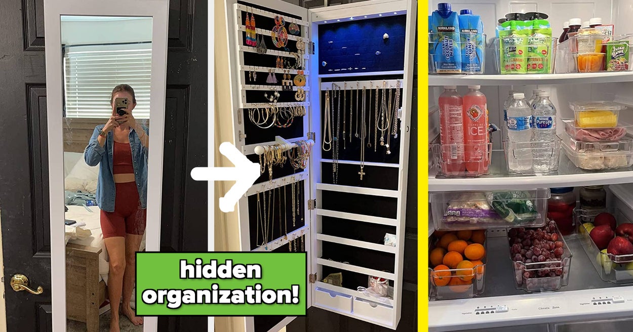 45 Organizing Products To Help You Finally Tackle All The Mess In Your Home